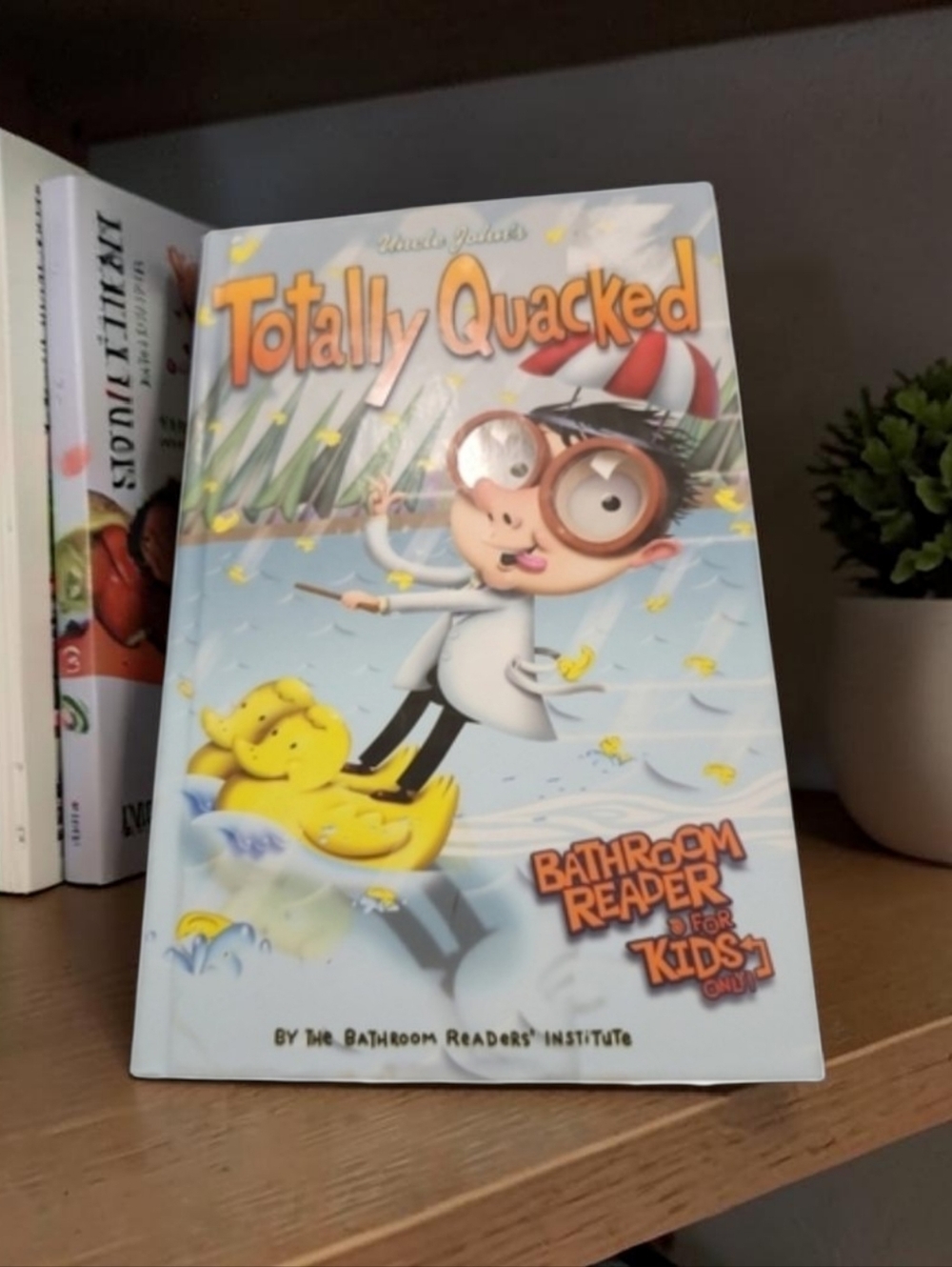 "Uncle John's Totally Quacked" Hardcover Kids Humor/Puzzle/Trivia Book NWT